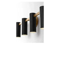 GENERATION LIGHTING, ZENTRO FOUR LIGHT VANITY, BATH VANITY LIGHT