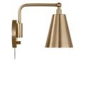 GENERATION LIGHTING, DRAE ONE LIGHT TASK SCONCE, WALL SCONCES