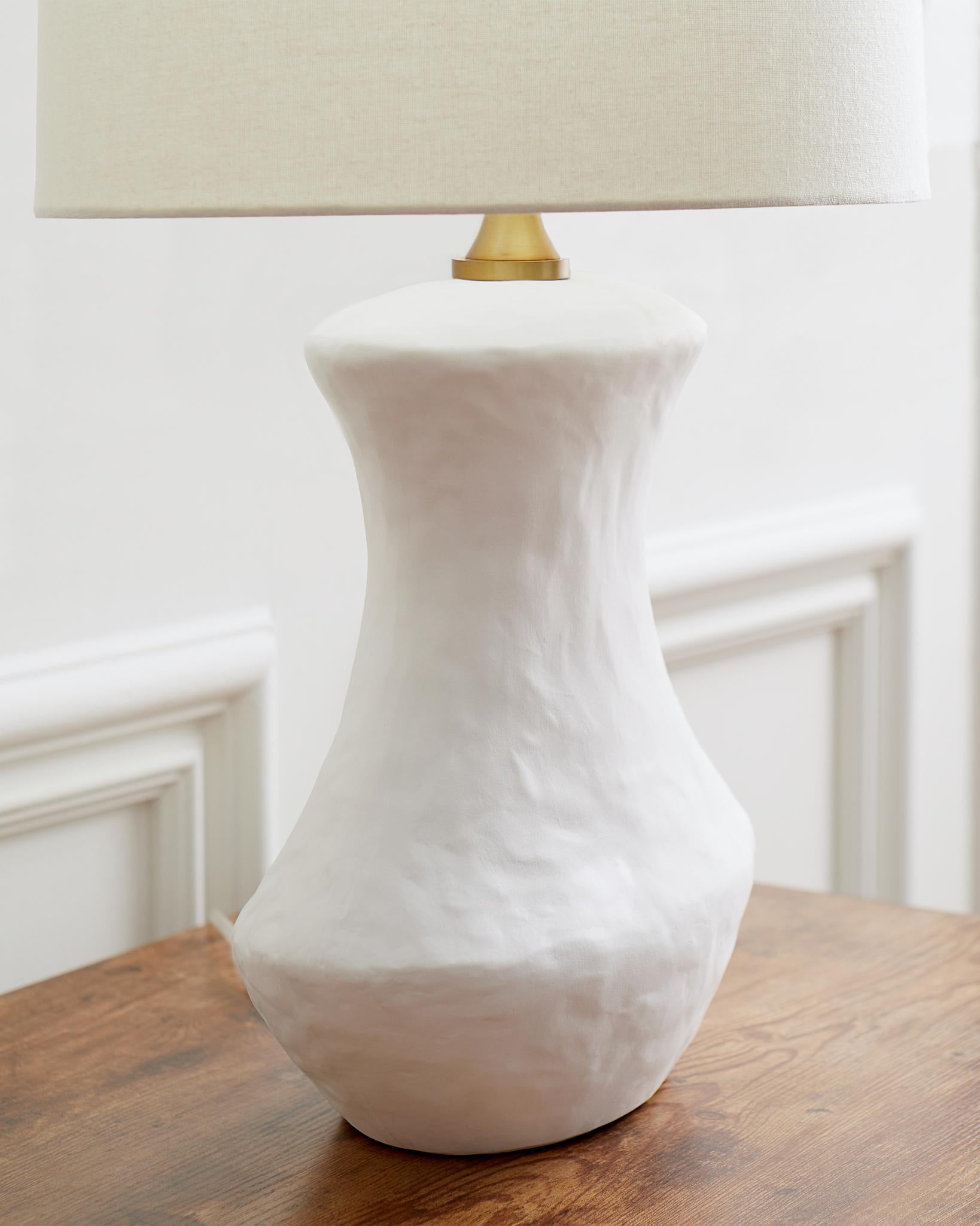 VISUAL COMFORT & CO., BONE TABLE LAMP, TABLE LAMPS
