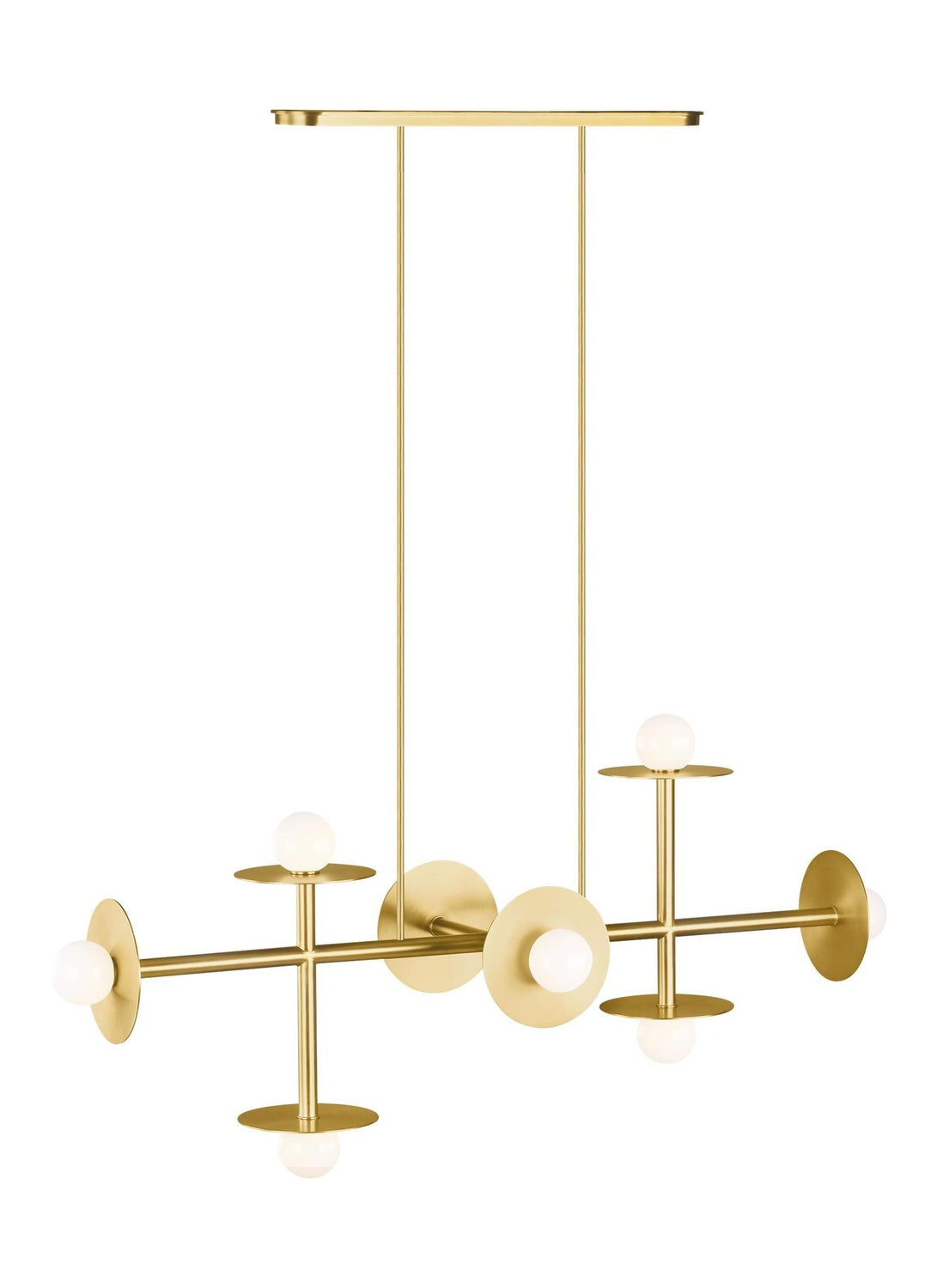 VISUAL COMFORT & CO., NODES LINEAR CHANDELIER, CHANDELIER LIGHT