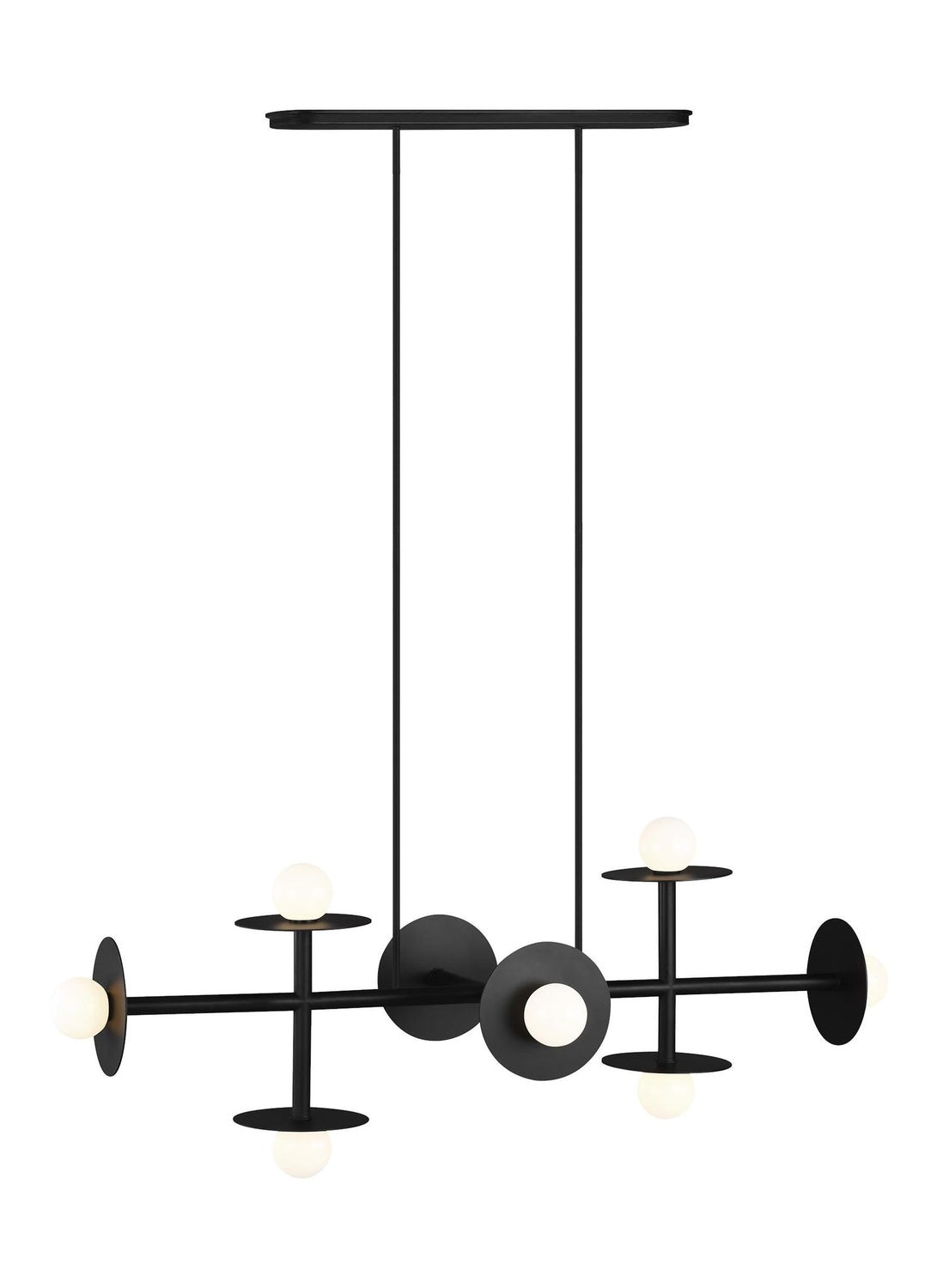 VISUAL COMFORT & CO., NODES LINEAR CHANDELIER, CHANDELIER LIGHT
