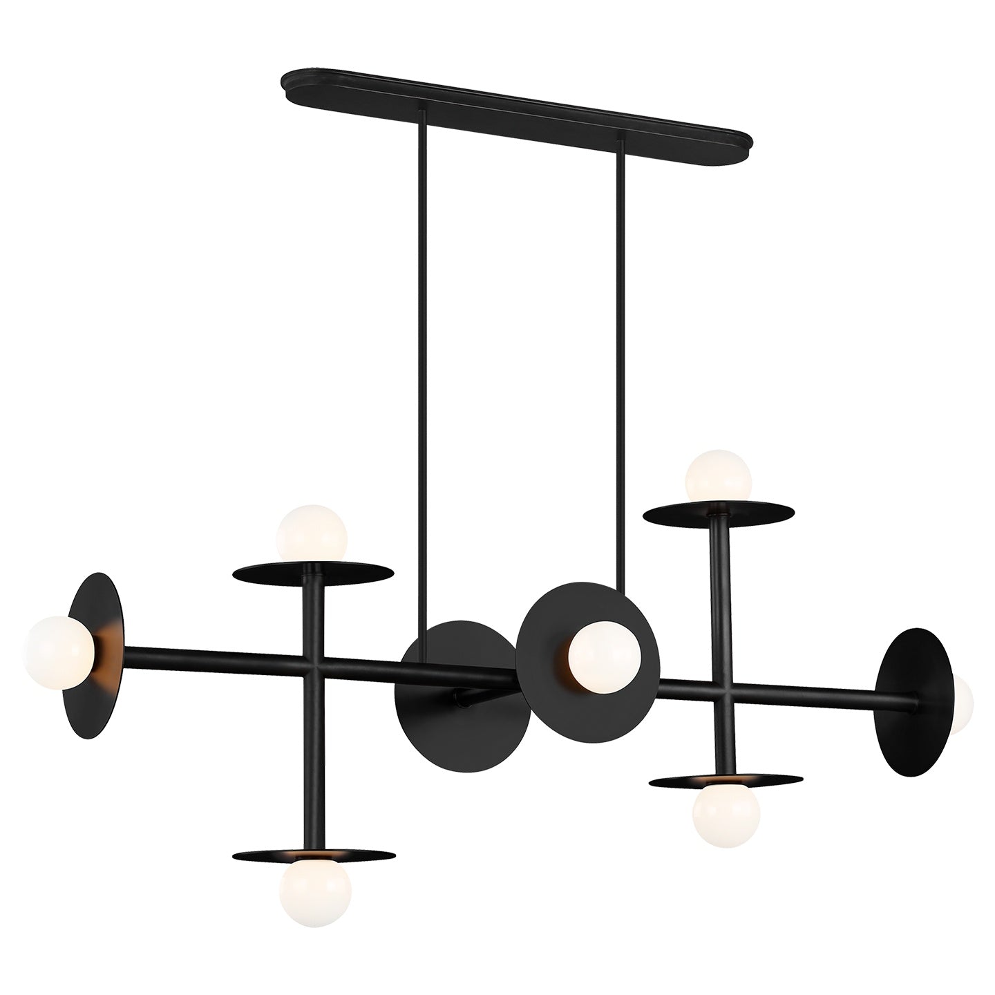 VISUAL COMFORT STUDIO, NODES LINEAR CHANDELIER, CHANDELIER LIGHT