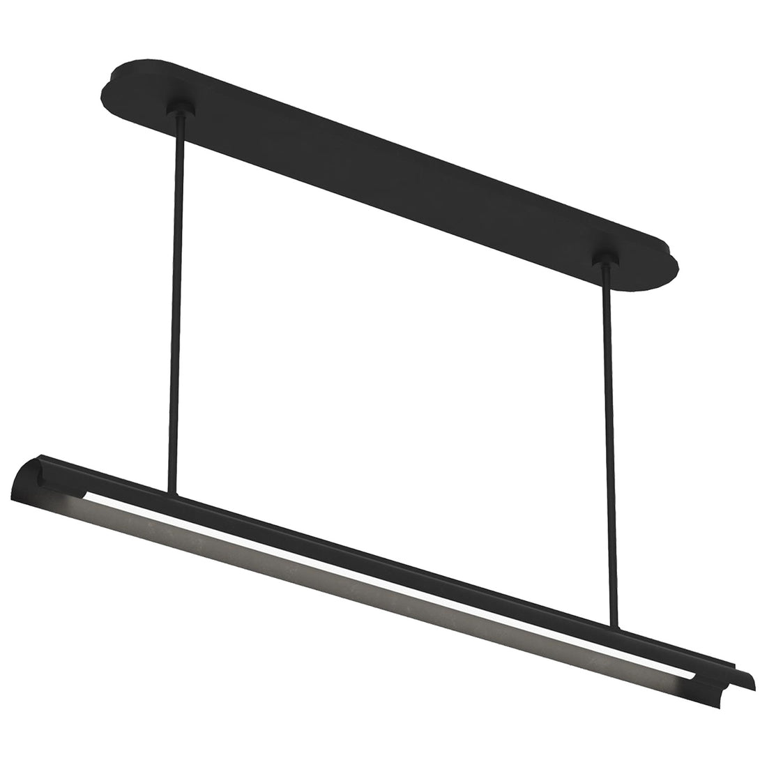 VISUAL COMFORT STUDIO, CARSON ONE LIGHT LINEAR CHANDELIER, CHANDELIER LIGHT