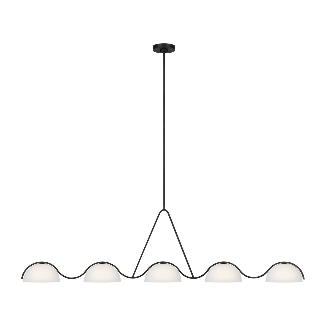 VISUAL COMFORT STUDIO, NIDO LINEAR CHANDELIER, CHANDELIER LIGHT