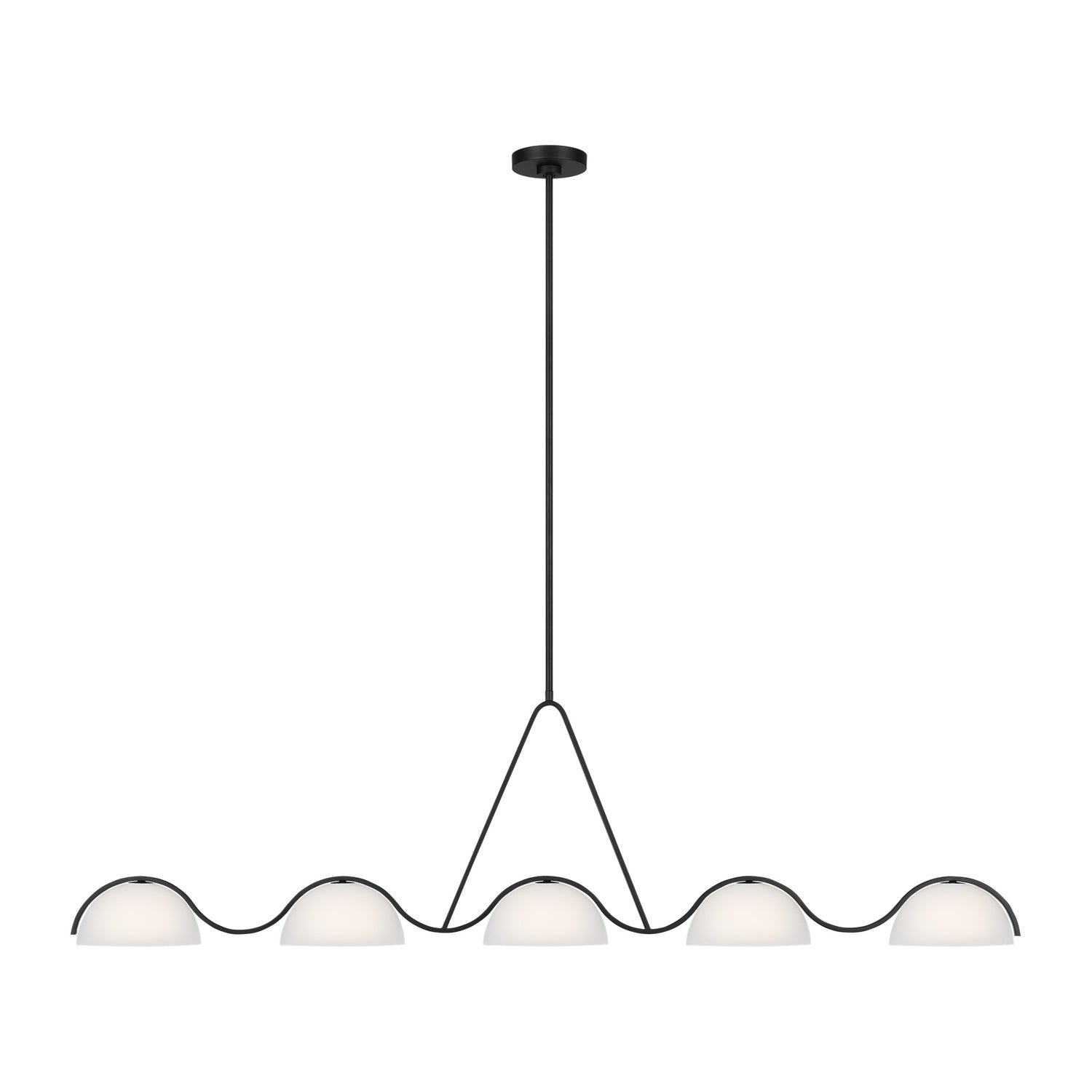 VISUAL COMFORT STUDIO, NIDO LINEAR CHANDELIER, CHANDELIER LIGHT