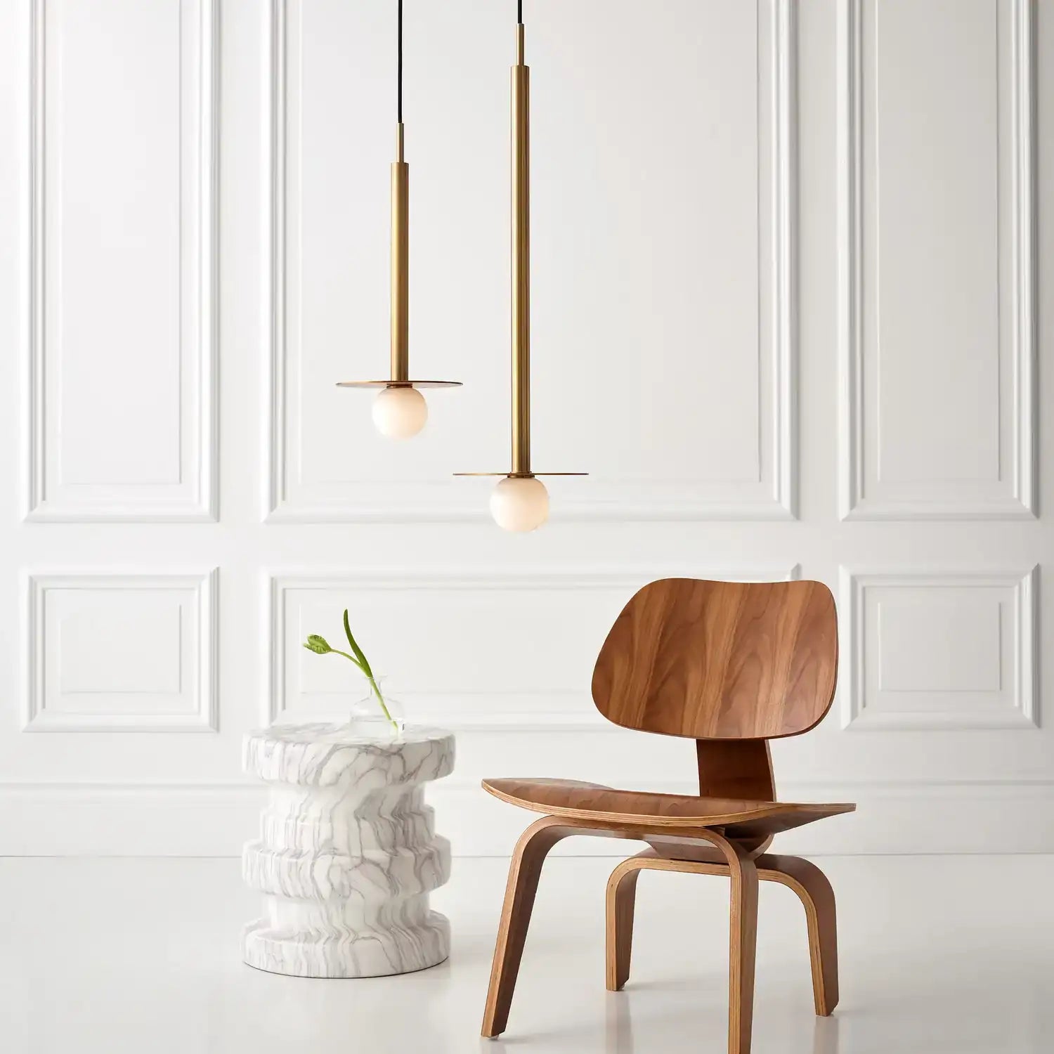 VISUAL COMFORT STUDIO, NODES TALL PENDANT, PENDANT LIGHT