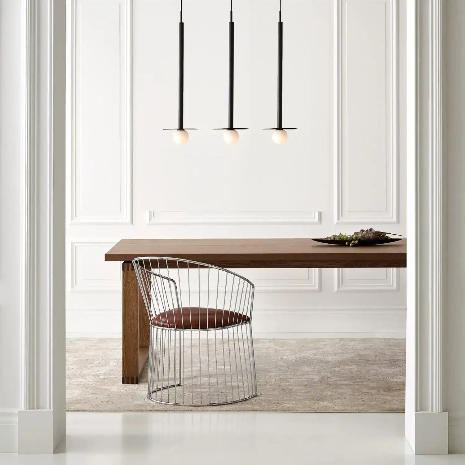 VISUAL COMFORT STUDIO, NODES TALL PENDANT, PENDANT LIGHT