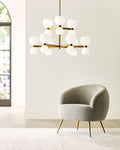 VISUAL COMFORT STUDIO, LONDYN CHANDELIER, CHANDELIER LIGHT