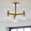VISUAL COMFORT & CO., LONDYN SEMI FLUSH MOUNT, SEMI FLUSH MOUNT LIGHT
