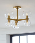 VISUAL COMFORT & CO., LONDYN SEMI FLUSH MOUNT, SEMI FLUSH MOUNT LIGHT