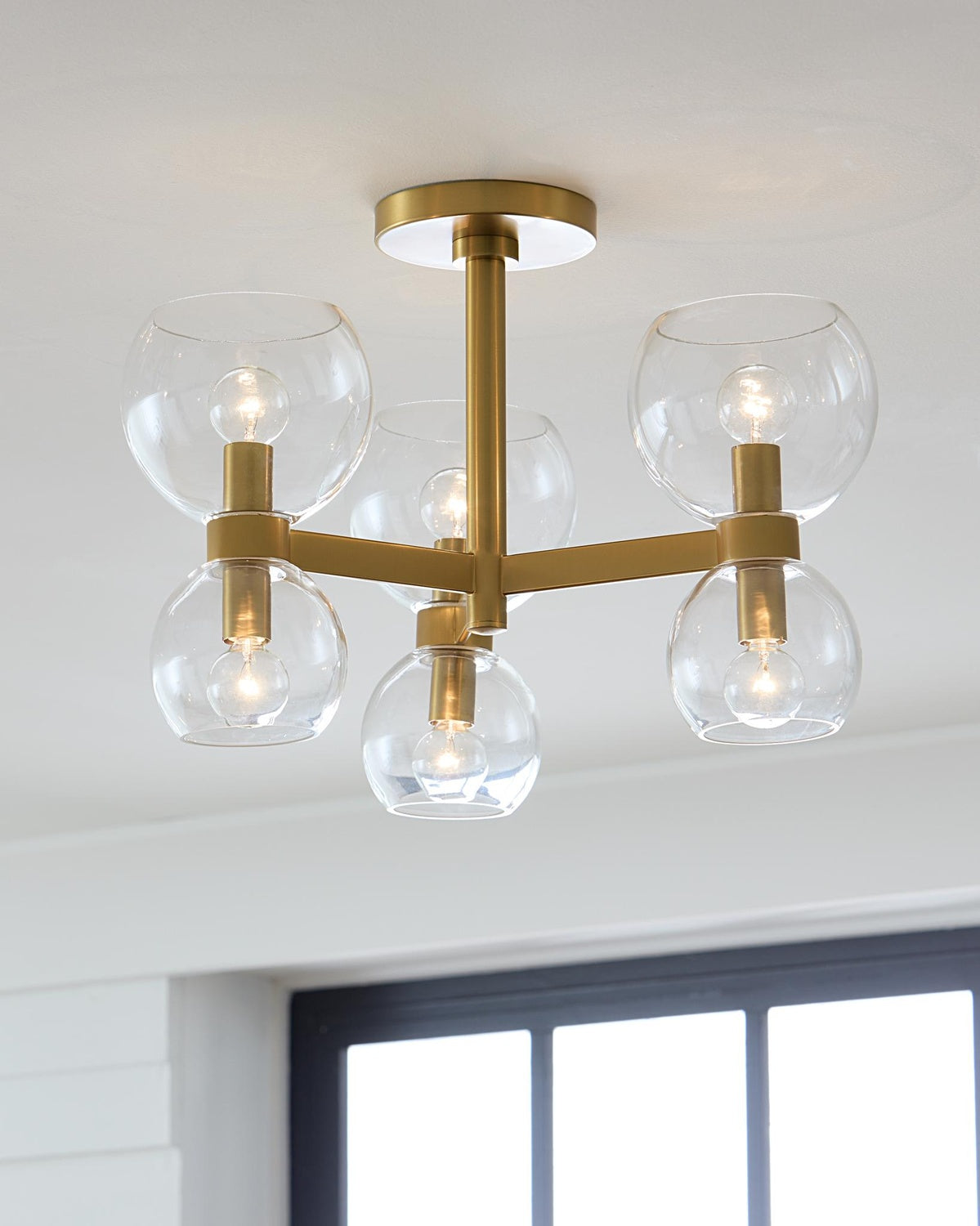 VISUAL COMFORT & CO., LONDYN SEMI FLUSH MOUNT, SEMI FLUSH MOUNT LIGHT