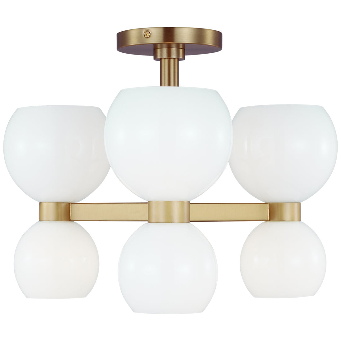 VISUAL COMFORT STUDIO, LONDYN SEMI FLUSH MOUNT, SEMI FLUSH MOUNT LIGHT