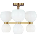 VISUAL COMFORT STUDIO, LONDYN SEMI FLUSH MOUNT, SEMI FLUSH MOUNT LIGHT