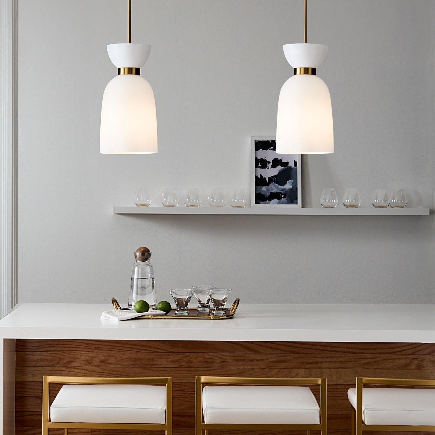 VISUAL COMFORT STUDIO, LONDYN TALL PENDANT, PENDANT LIGHT