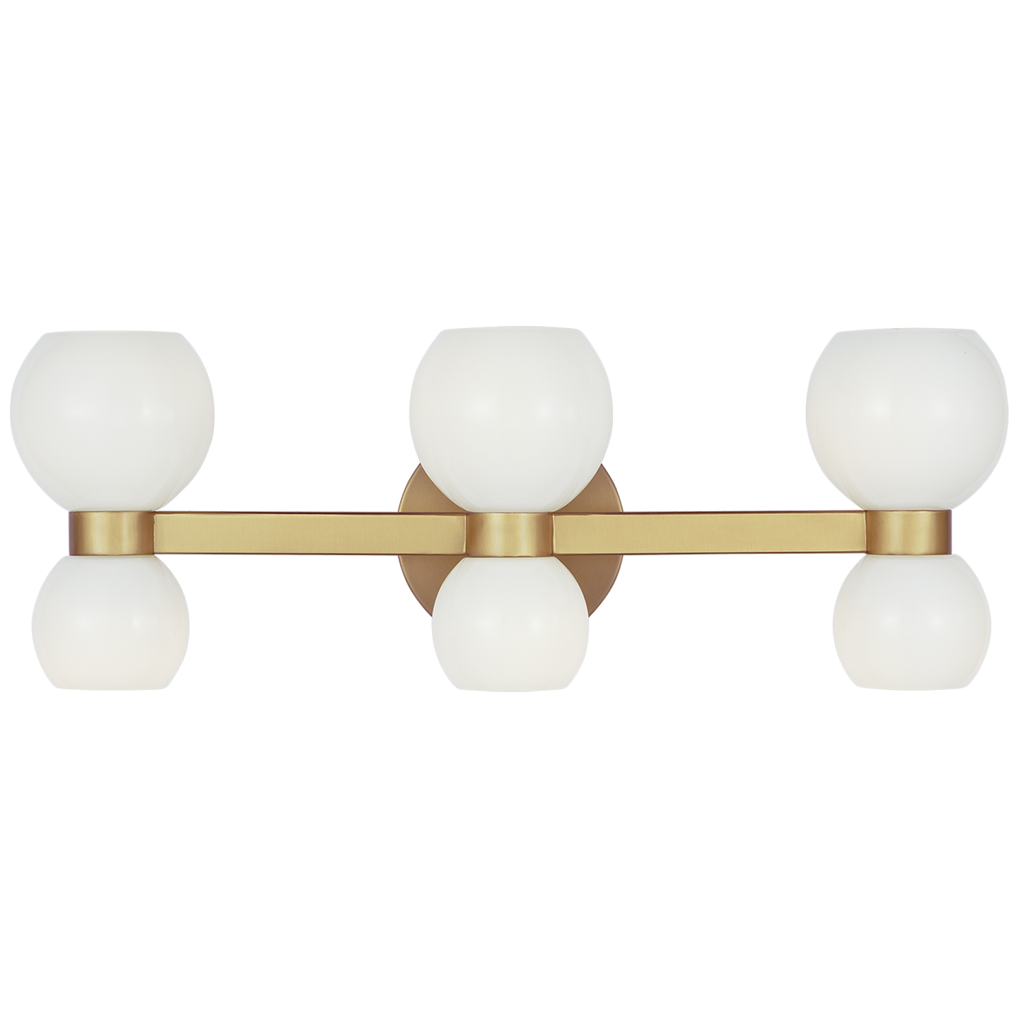 VISUAL COMFORT STUDIO, LONDYN SIX LIGHT VANITY, VANITY LIGHT