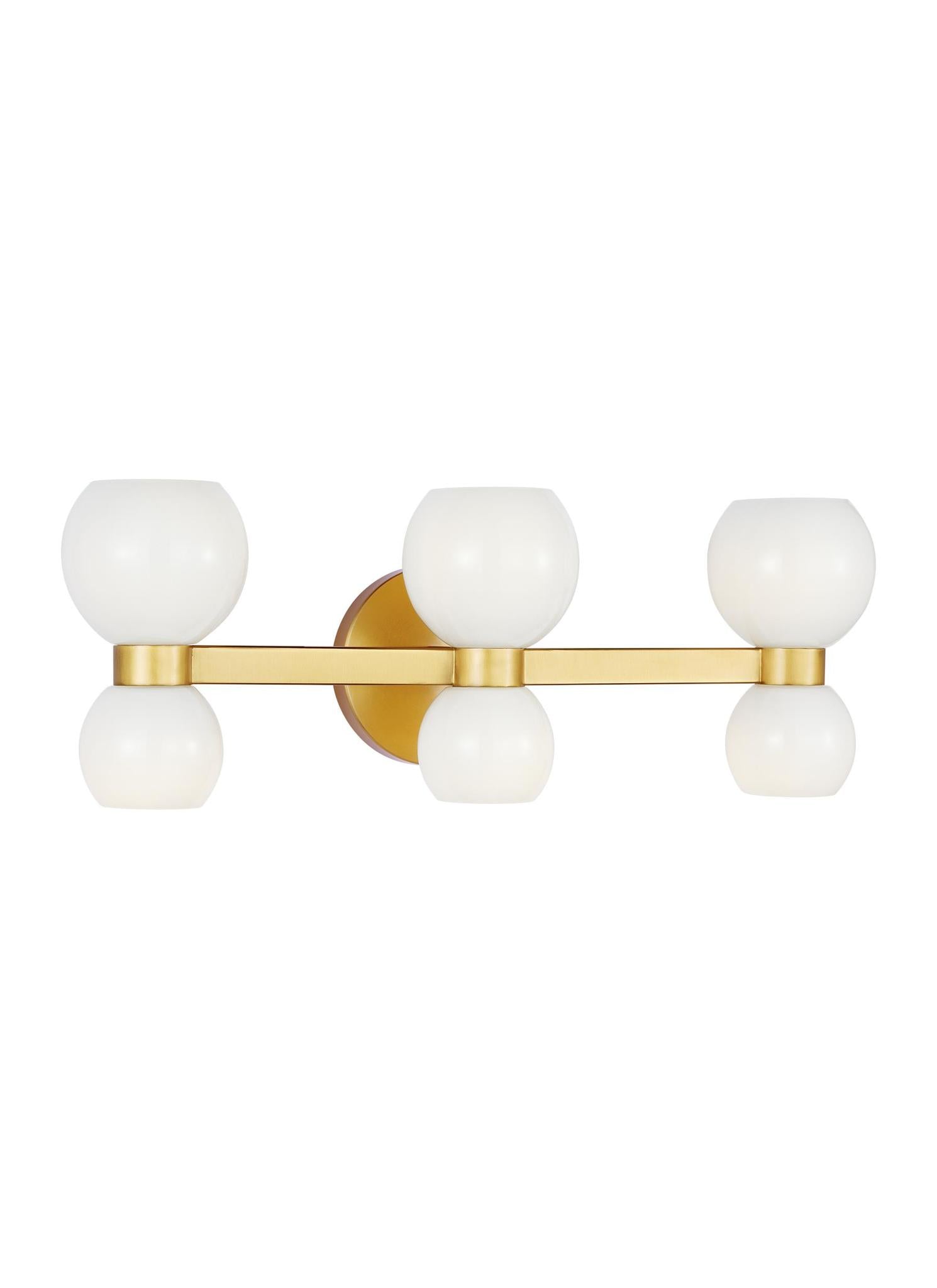 VISUAL COMFORT & CO., LONDYN SIX LIGHT VANITY, VANITY LIGHT