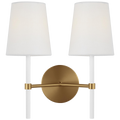 VISUAL COMFORT & CO., MONROE DOUBLE SCONCE, WALL SCONCES