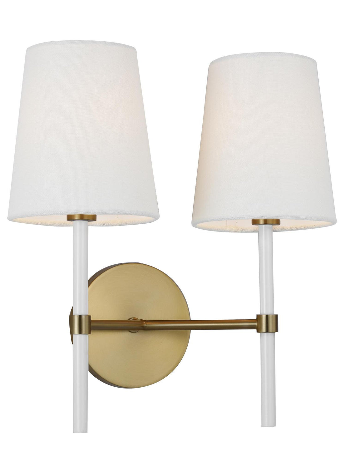 VISUAL COMFORT & CO., MONROE DOUBLE SCONCE, WALL SCONCES