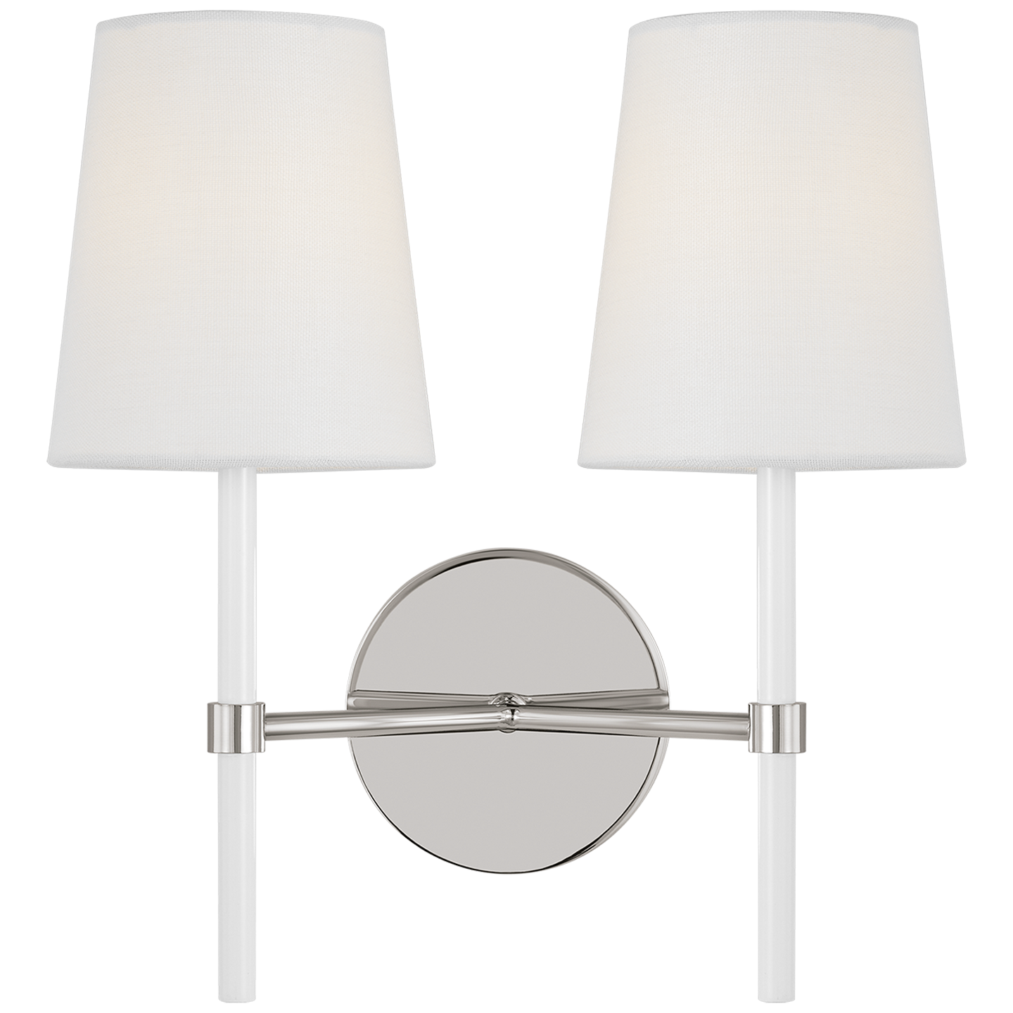 VISUAL COMFORT & CO., MONROE DOUBLE SCONCE, WALL SCONCES