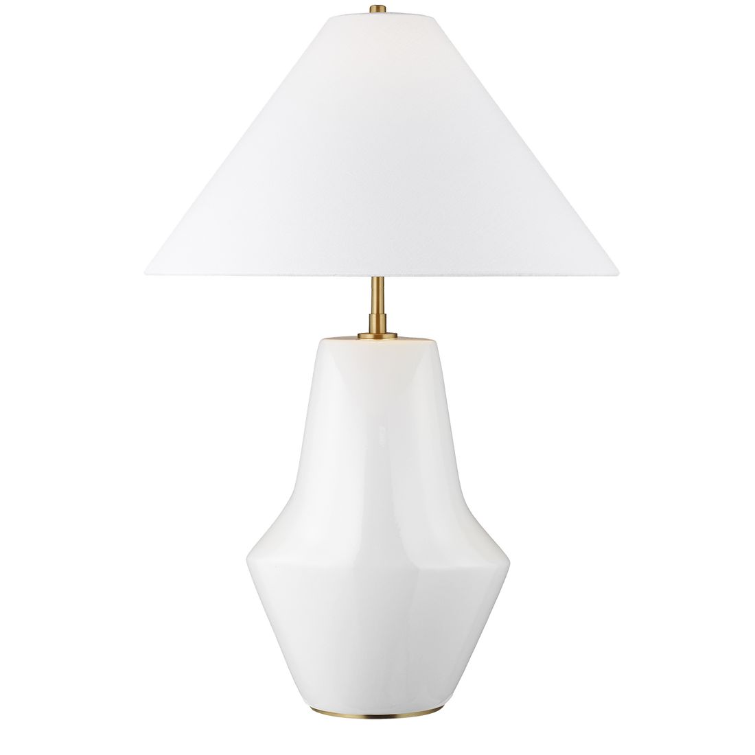 VISUAL COMFORT STUDIO, CONTOUR SHORT TABLE LAMP, TABLE LAMPS