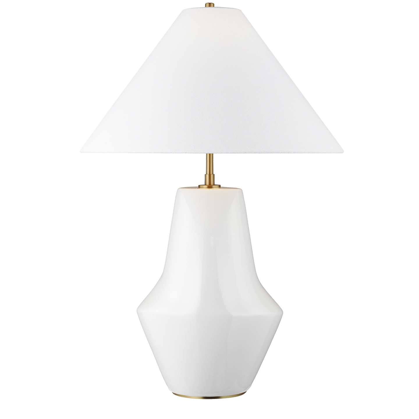 VISUAL COMFORT STUDIO, CONTOUR SHORT TABLE LAMP, TABLE LAMPS