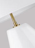 VISUAL COMFORT & CO., CONTOUR SHORT TABLE LAMP, TABLE LAMPS