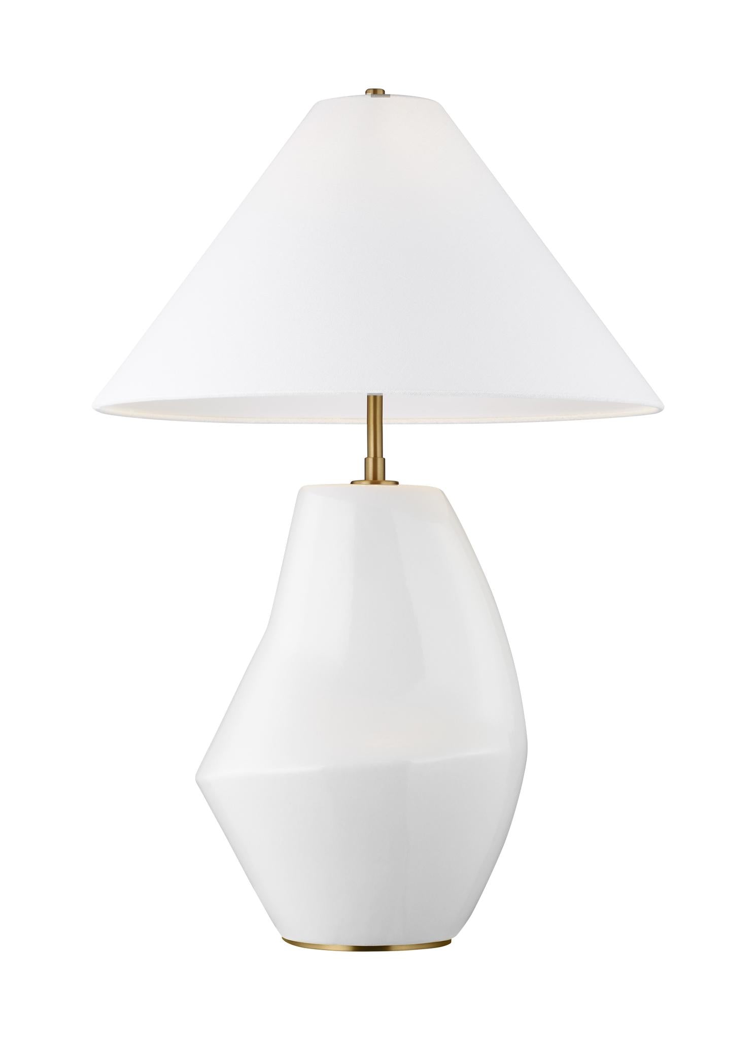 VISUAL COMFORT & CO., CONTOUR SHORT TABLE LAMP, TABLE LAMPS