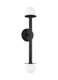VISUAL COMFORT & CO., NODES DOUBLE SCONCE, WALL SCONCES