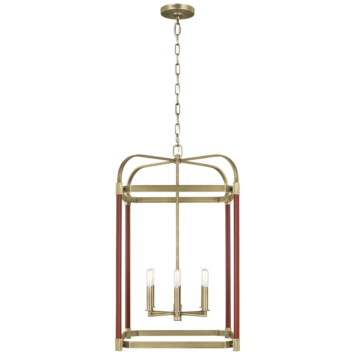 VISUAL COMFORT & CO., HADLEY LANTERN, PENDANT LIGHT