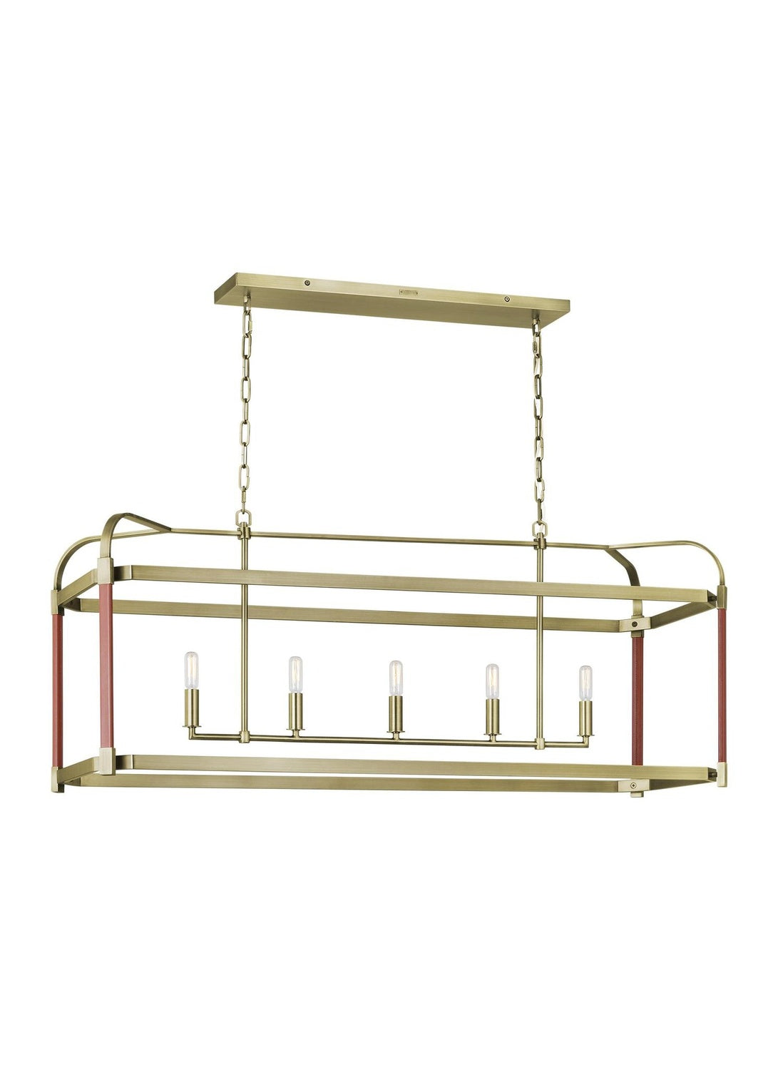 VISUAL COMFORT & CO., HADLEY LINEAR CHANDELIER, CHANDELIER LIGHT