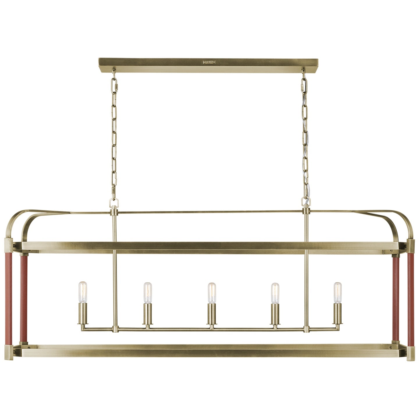 VISUAL COMFORT & CO., HADLEY LINEAR CHANDELIER, CHANDELIER LIGHT