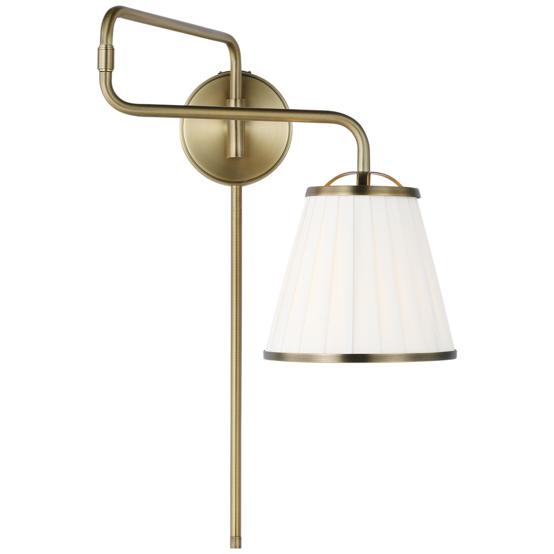 VISUAL COMFORT STUDIO, ESTHER SWING ARM SCONCE, WALL SCONCES