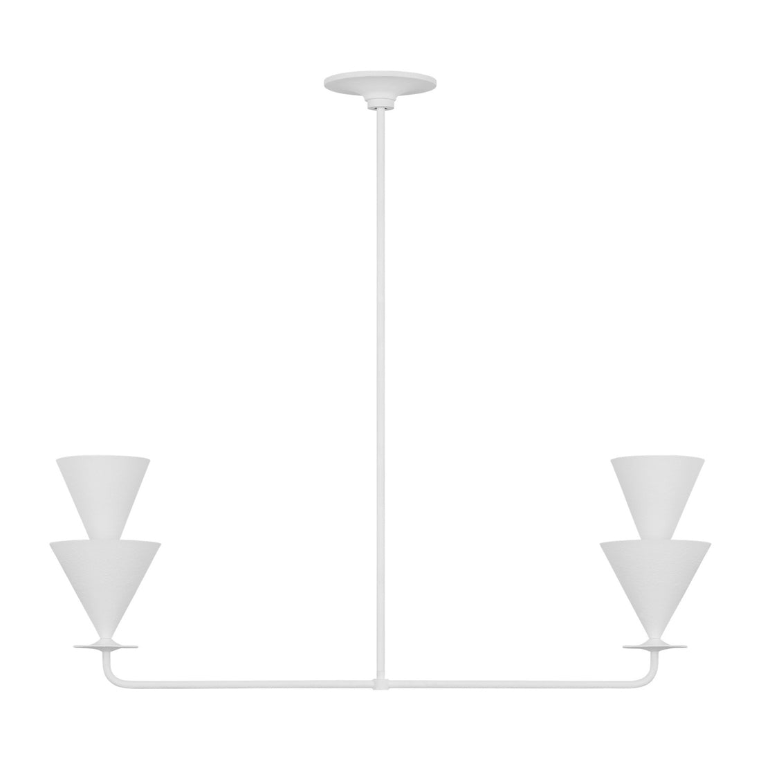 VISUAL COMFORT & CO., CORNET LINEAR CHANDELIER, CHANDELIER LIGHT