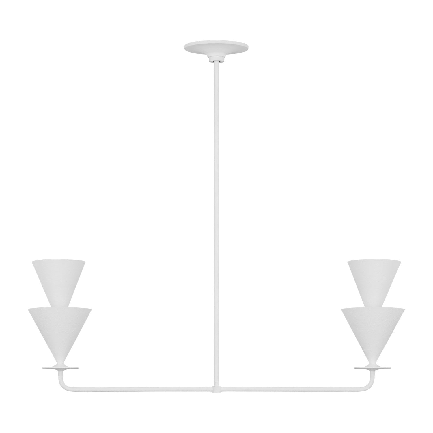 VISUAL COMFORT & CO., CORNET LINEAR CHANDELIER, CHANDELIER LIGHT
