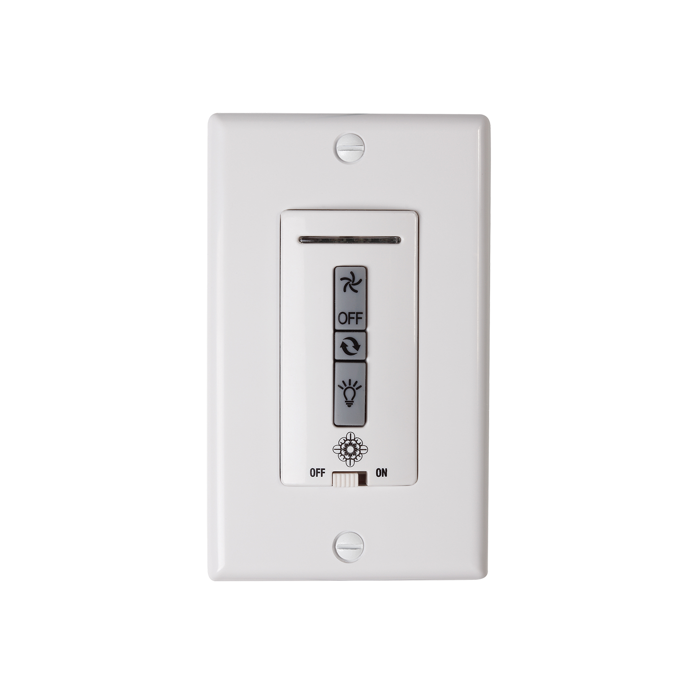 VISUAL COMFORT & CO. HARDWIRED REMOTE WALL CONTROL ONLY. FAN REVERSE, SPEED, AND DOWNLIGHT CONTROL. | MCRC3RW - DO NOT SHOW ON WEBSITE