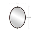GENERATION LIGHTING JACKIE OVAL MIRROR | MR1119ORB - Mirrors