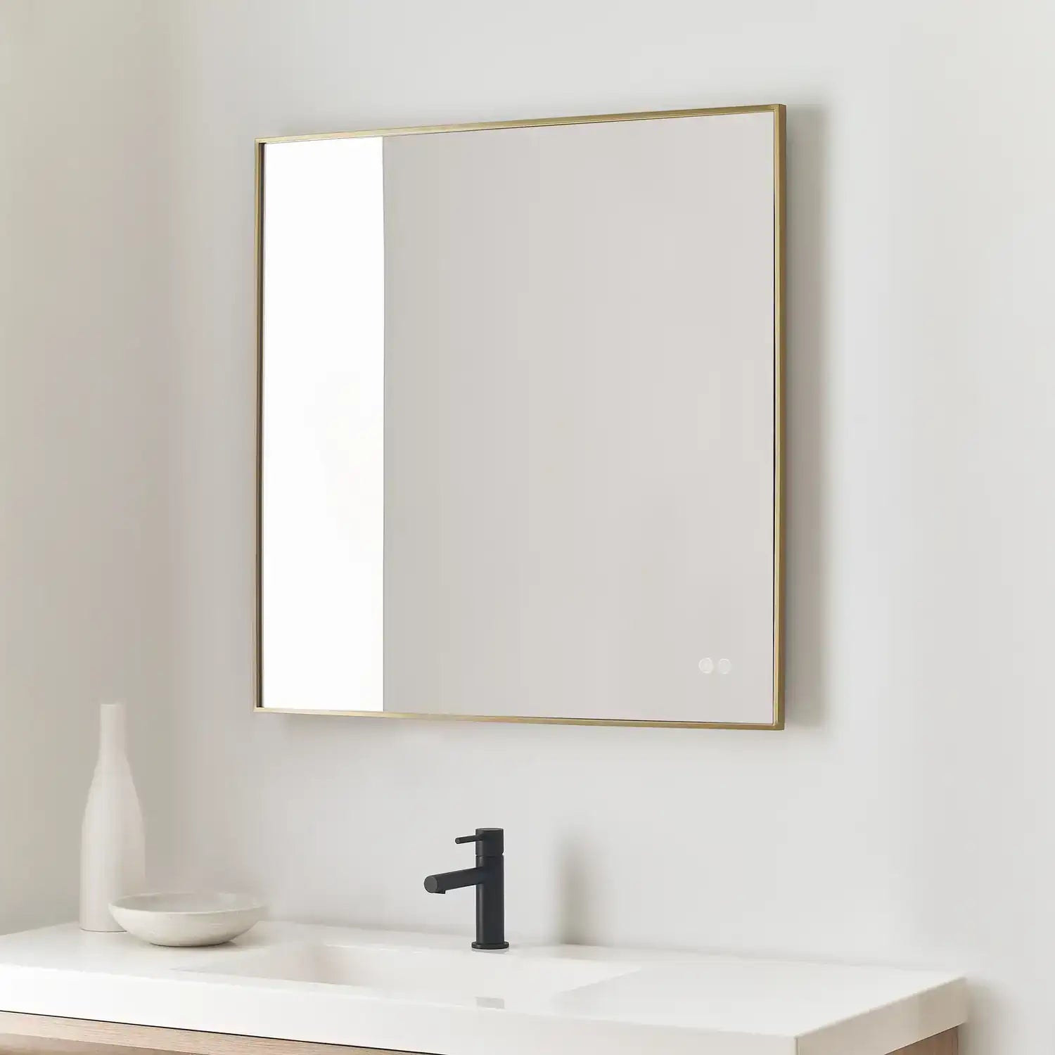 GENERATION LIGHTING CADRE SQUARE MIRROR 30X30 - Mirrors