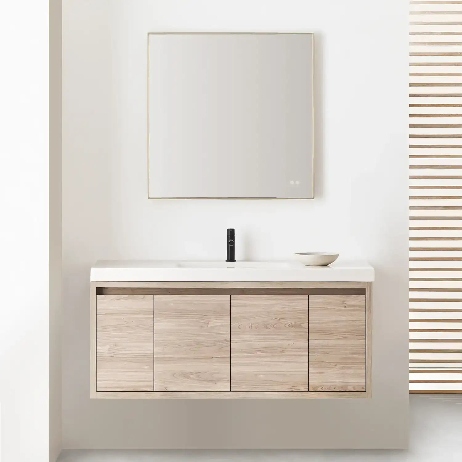 GENERATION LIGHTING CADRE SQUARE MIRROR 30X30 - Mirrors