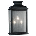 VISUAL COMFORT STUDIO, PEDIMENT WIDE LANTERN, OUTDOOR WALL LIGHTS