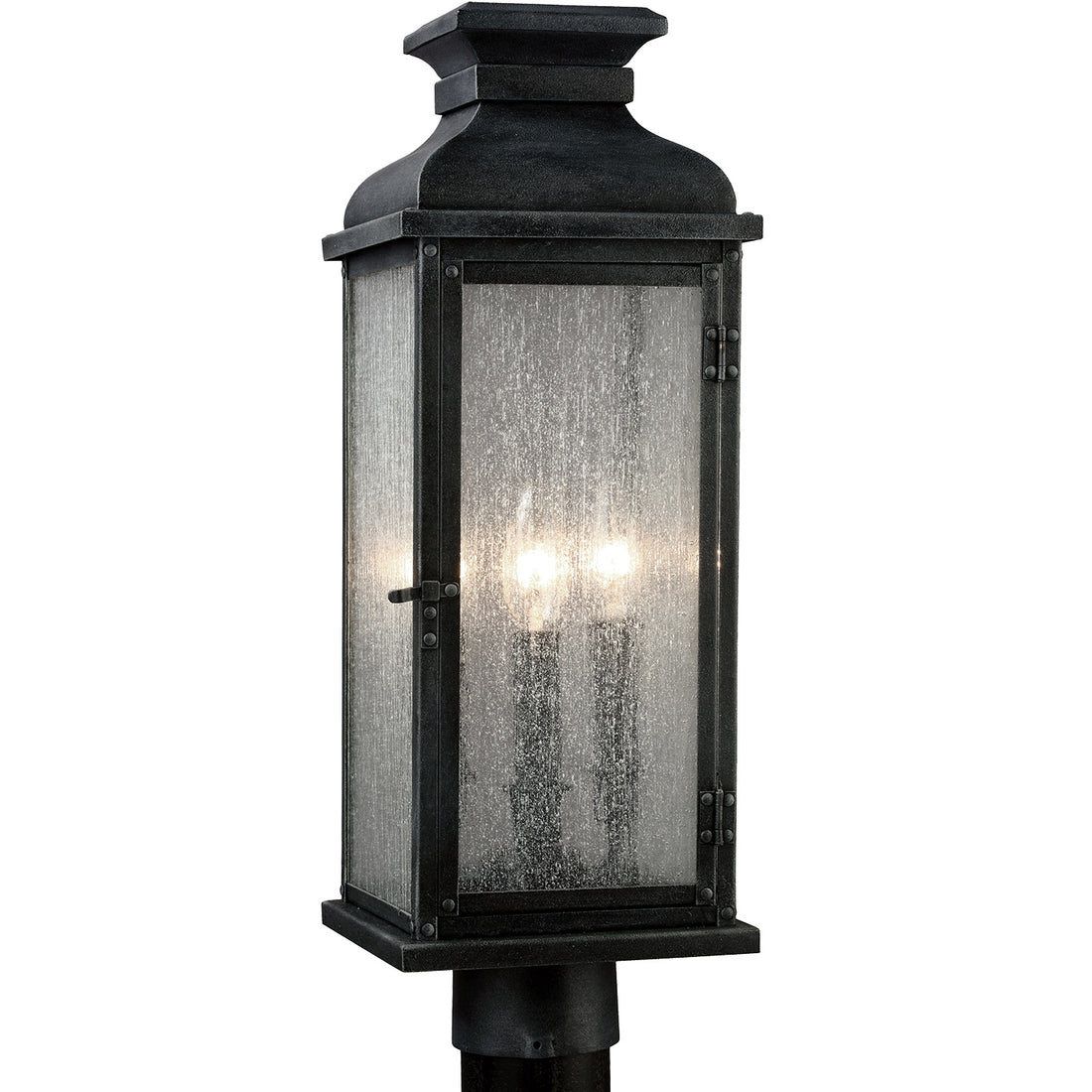 VISUAL COMFORT STUDIO PEDIMENT POST LANTERN | OL11107DWZ - Post