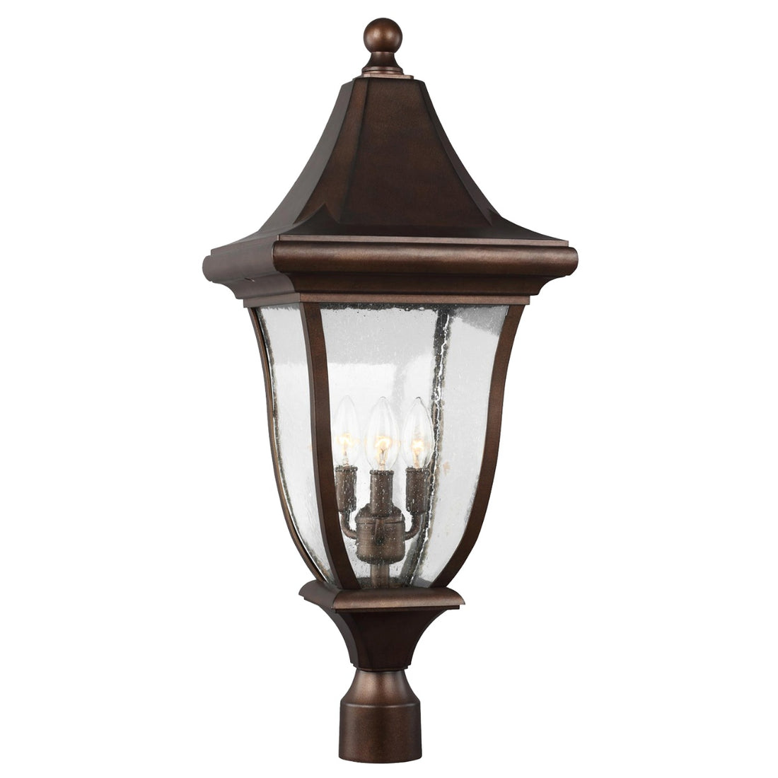 VISUAL COMFORT STUDIO OAKMONT POST LANTERN | OL13107PTBZ - Post