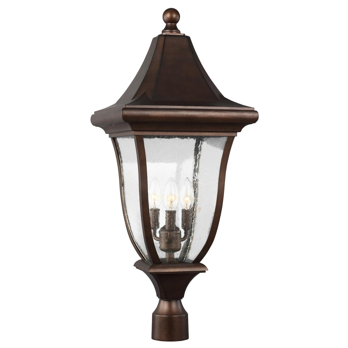 VISUAL COMFORT STUDIO OAKMONT POST LANTERN | OL13107PTBZ - Post