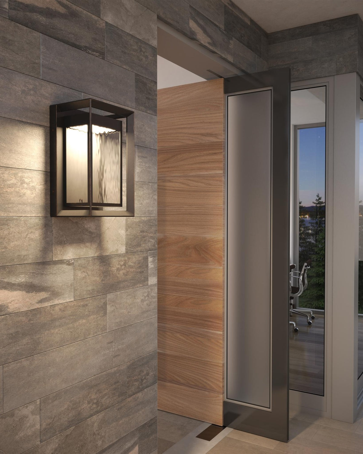 VISUAL COMFORT & CO., URBANDALE LED LANTERN, OUTDOOR WALL LIGHTS
