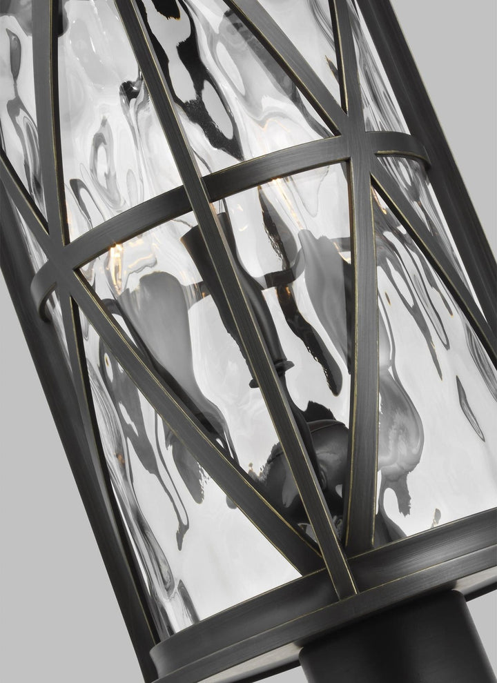 GENERATION LIGHTING MILLBROOKE POST LANTERN | OL15207ANBZ - Post