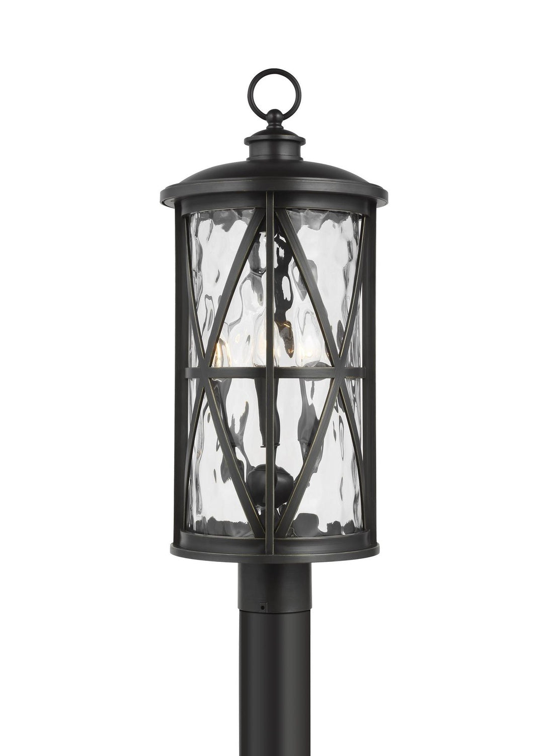 GENERATION LIGHTING MILLBROOKE POST LANTERN | OL15207ANBZ - Post