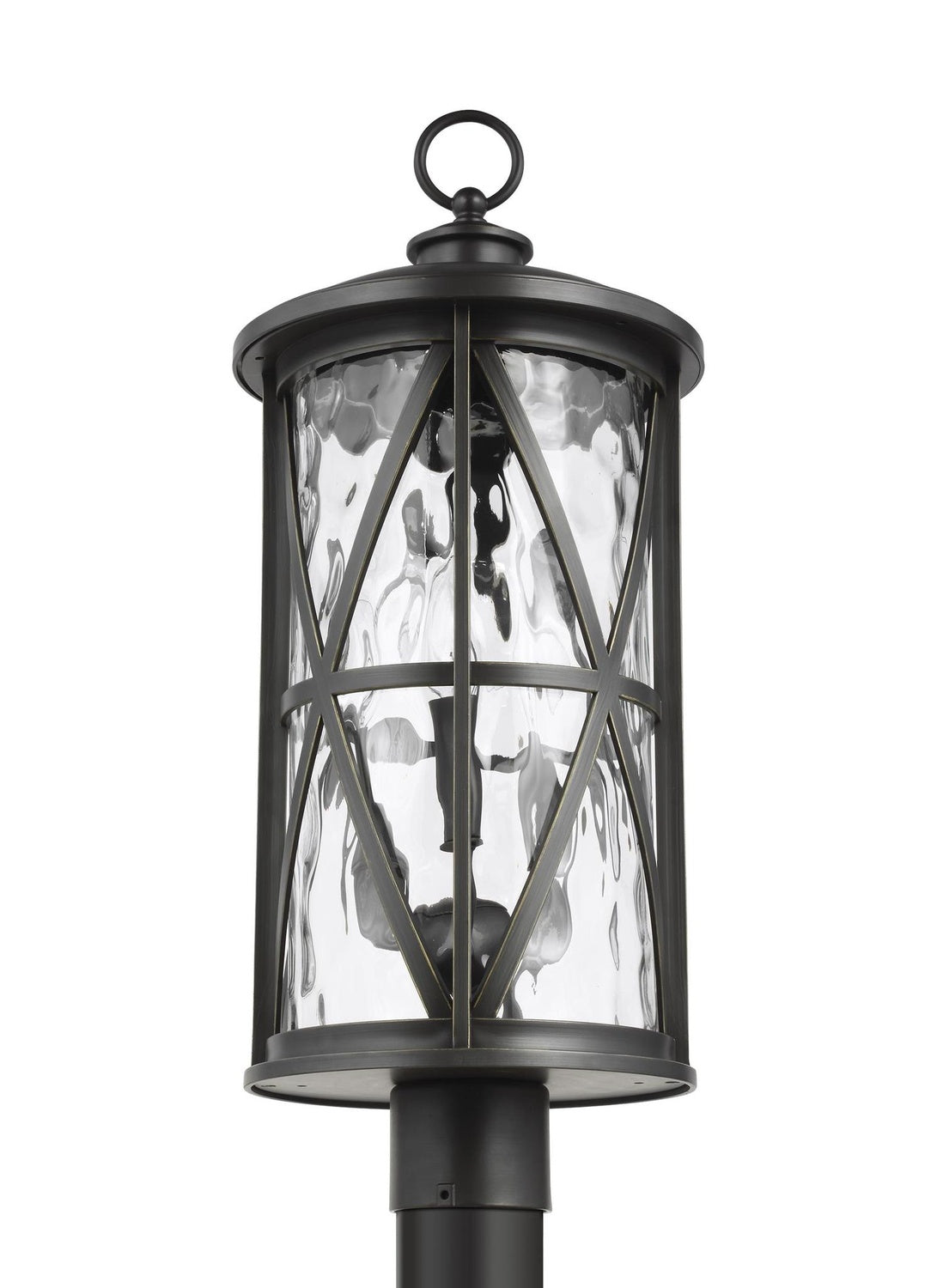GENERATION LIGHTING MILLBROOKE POST LANTERN | OL15207ANBZ - Post