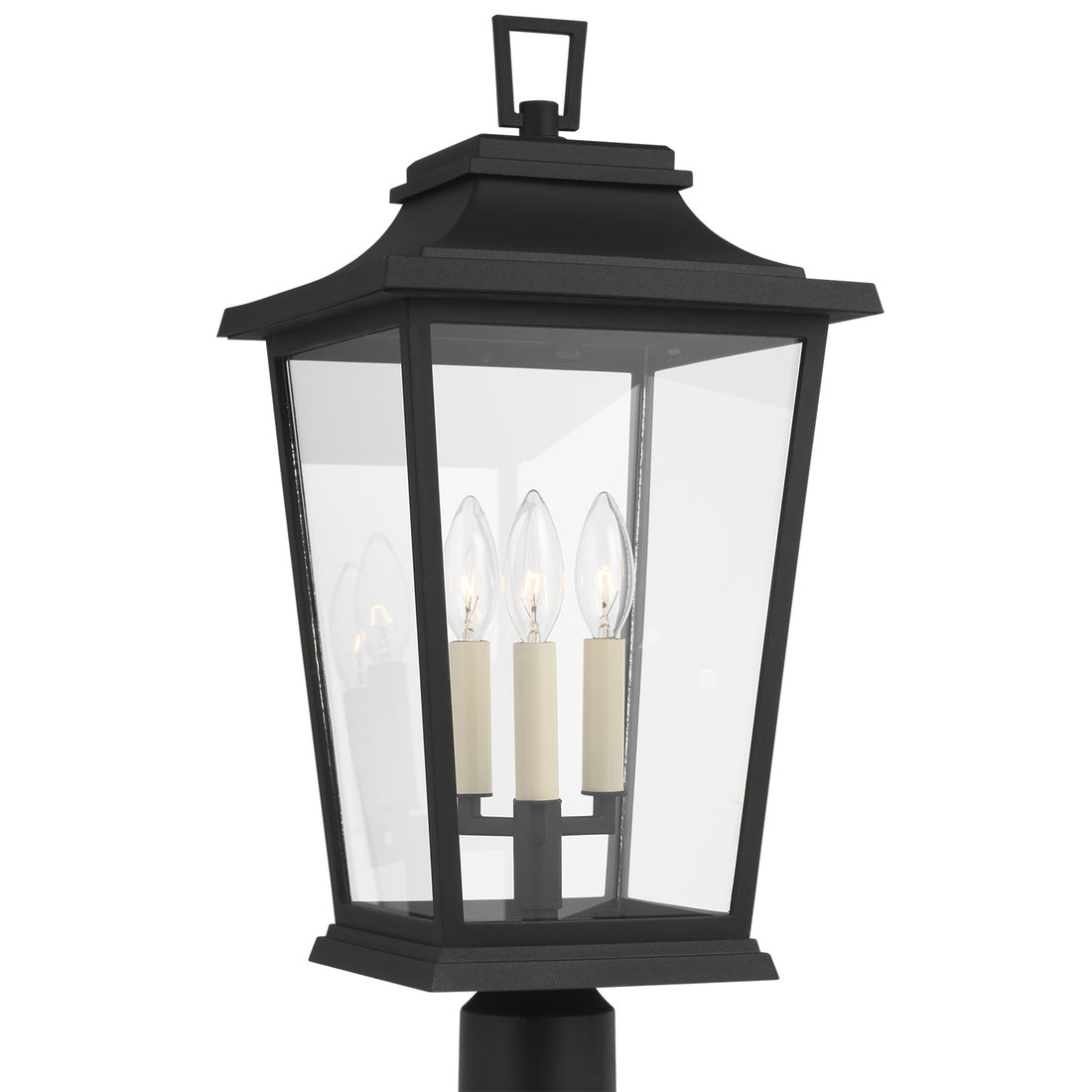 VISUAL COMFORT & CO. WARREN POST LANTERN | OL15407TXB - Post