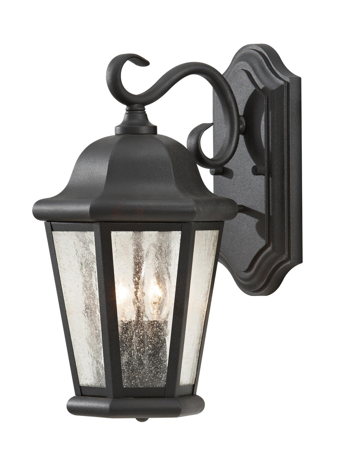 GENERATION LIGHTING, MARTINSVILLE TWO LIGHT OUTDOOR WALL LANTERN, OUTDOOR WALL LIGHTS