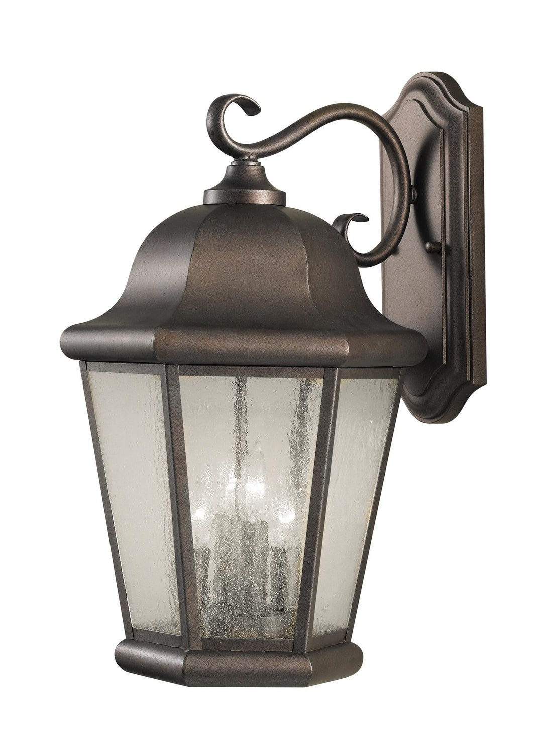 GENERATION LIGHTING, MARTINSVILLE FOUR LIGHT OUTDOOR WALL LANTERN, OUTDOOR WALL LIGHTS