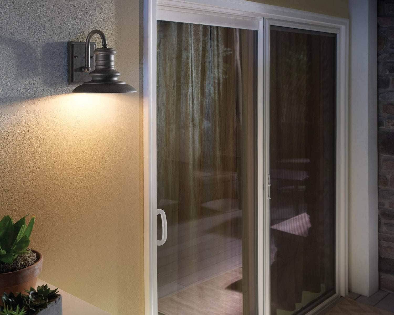GENERATION LIGHTING, REDDING STATION LANTERN, OUTDOOR WALL LIGHTS